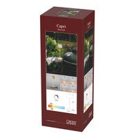 Capri table lamp Cer cream USB