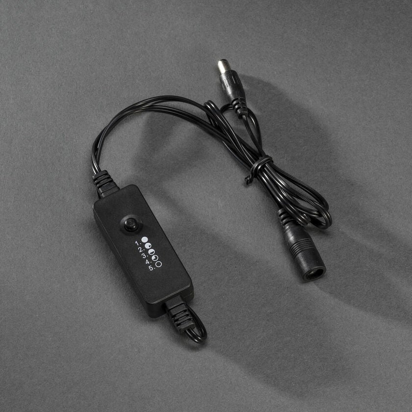 Dimmer 5 Steps Indoor Black