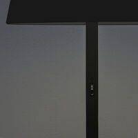 Pomezia floor lamp usb black