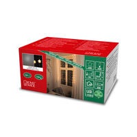 Gardinslinga 120 amber LED USB