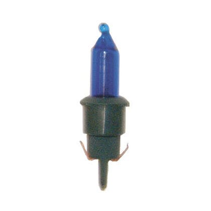 Reservlampa 12V 0,3w blå 4050