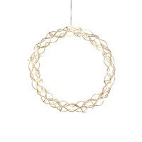 Krans 48 varmvita LED