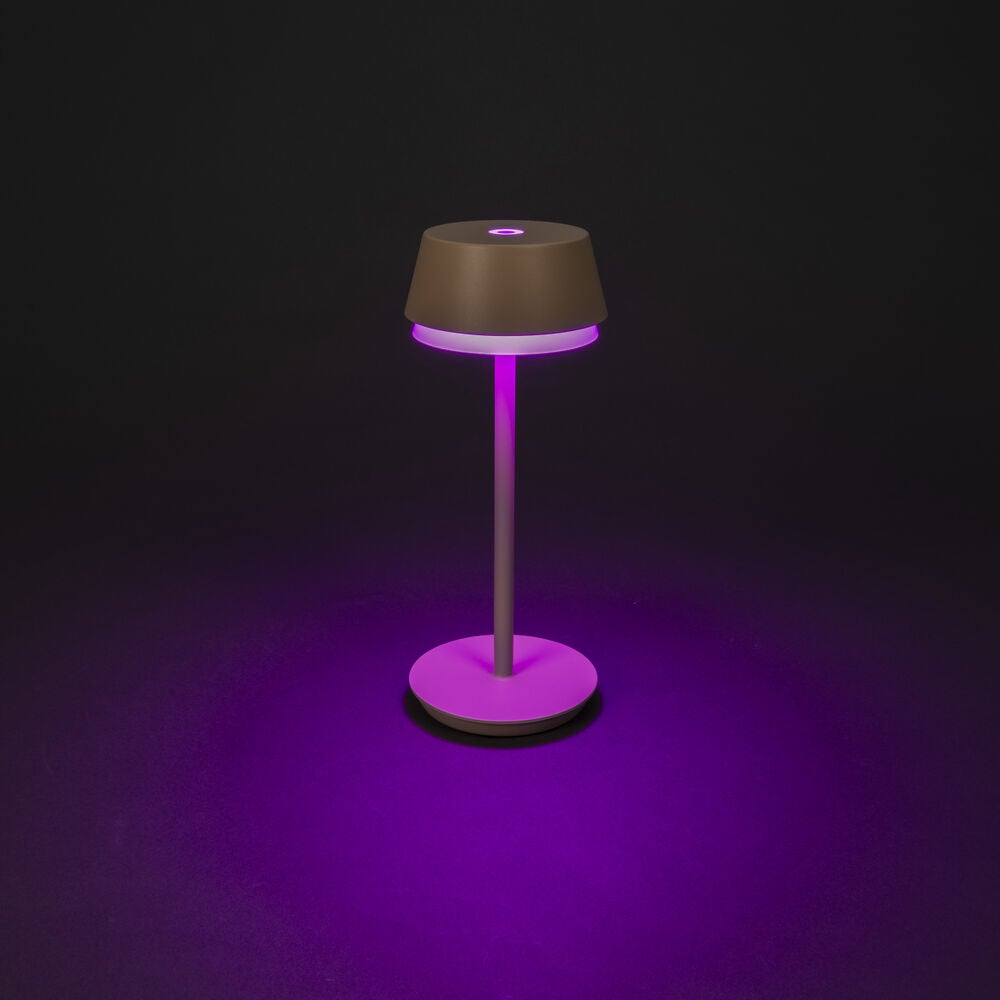 Lyon bordslampa usb Sand