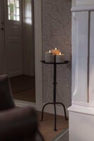 B/O cement candle light LED