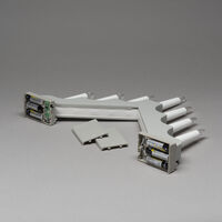 Elljusstake 7 lj LED trä B/O