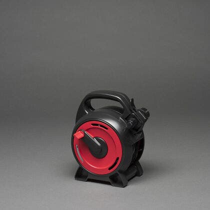 Kabelaufroller mit Lichterkette