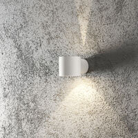 Modena Round Wall Light White