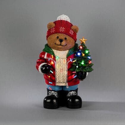 B/O Large Teddy Bear, LED