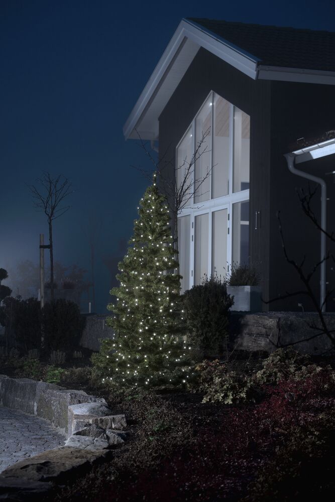 Tilläggsslinga100 vita LED