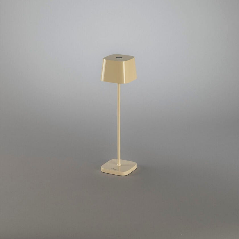 Capri mini bordsl gräddvit USB