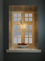 Pappersstjärna vit 60cm