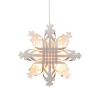 Papierstern, weiss, 50cm, 8P