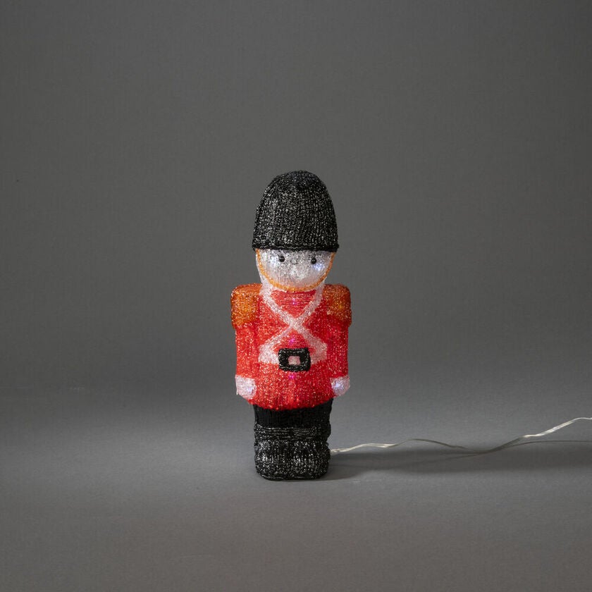 B/O Vakt akryl 28,5cm 16 LED