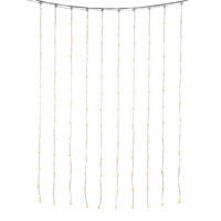 Gardinslinga 120 amber LED USB