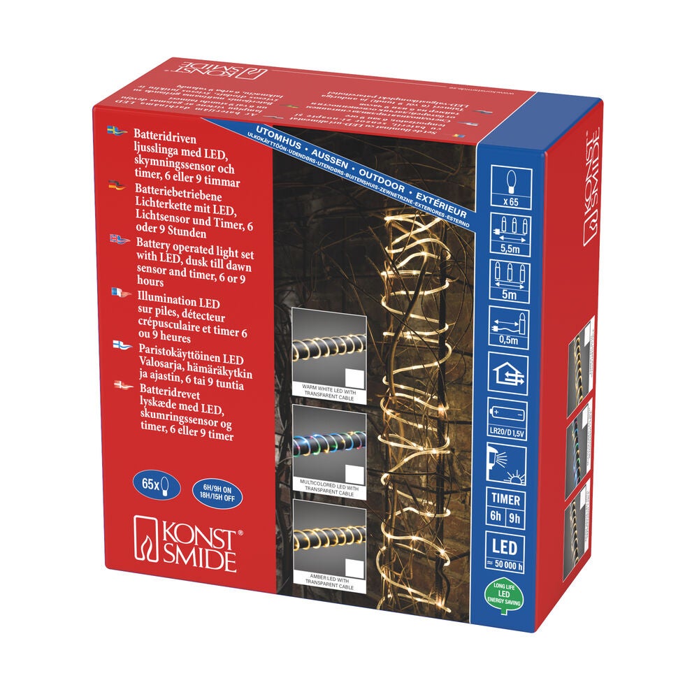 Ljusslang mini 5m 65 vv LED