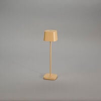 Capri mini bordslampa Sand USB