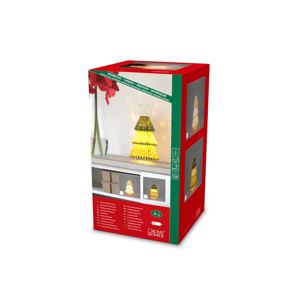 Dekoration pappersträd 36cm