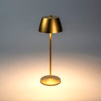 Èze bordslampa Matt Guld USB
