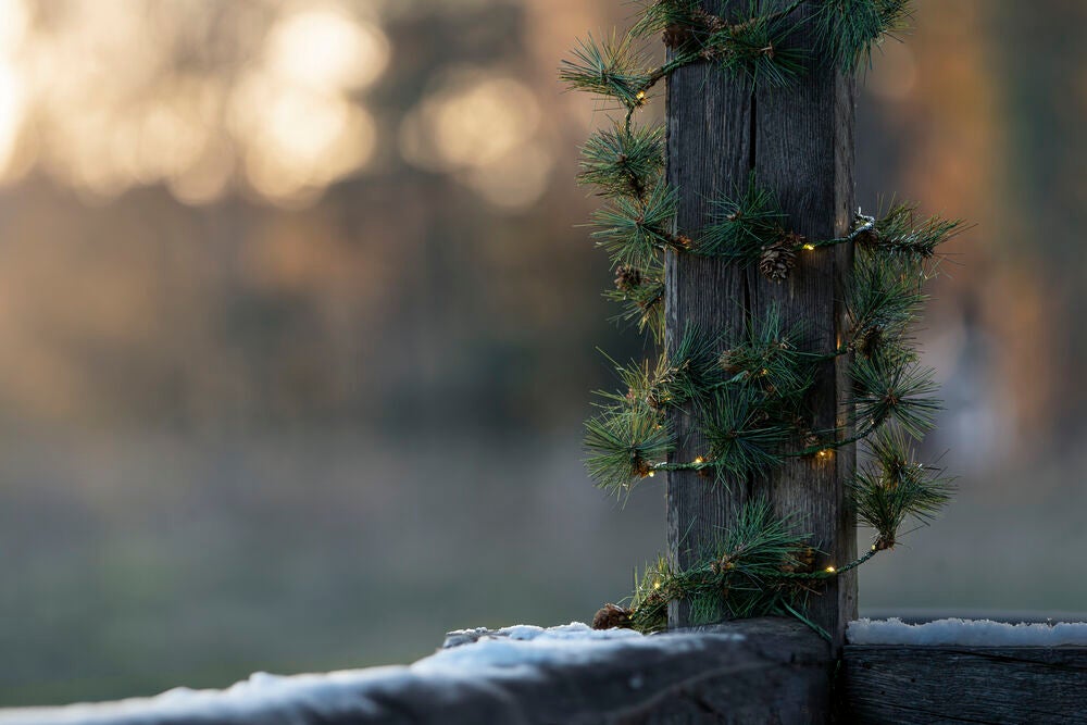 Batterie Girlande, 60 LED