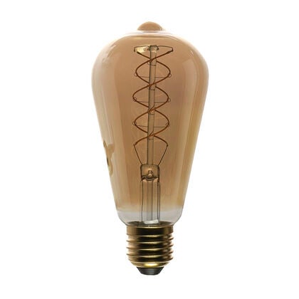 Sparebulb LED E27 ST64 s-shape