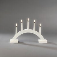 B/O Weiß Holzen Candlestick