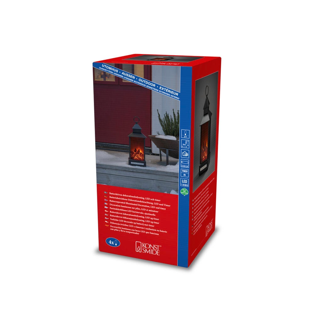 B/O Small lantern, Fireplace