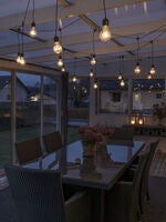 20 Clear Bulb LED Icicle Set