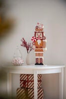 Nötknäppare brun LED batteri