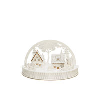 Wooden Silhouette Houses