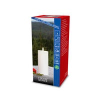 Blockljus LED vit 15cm