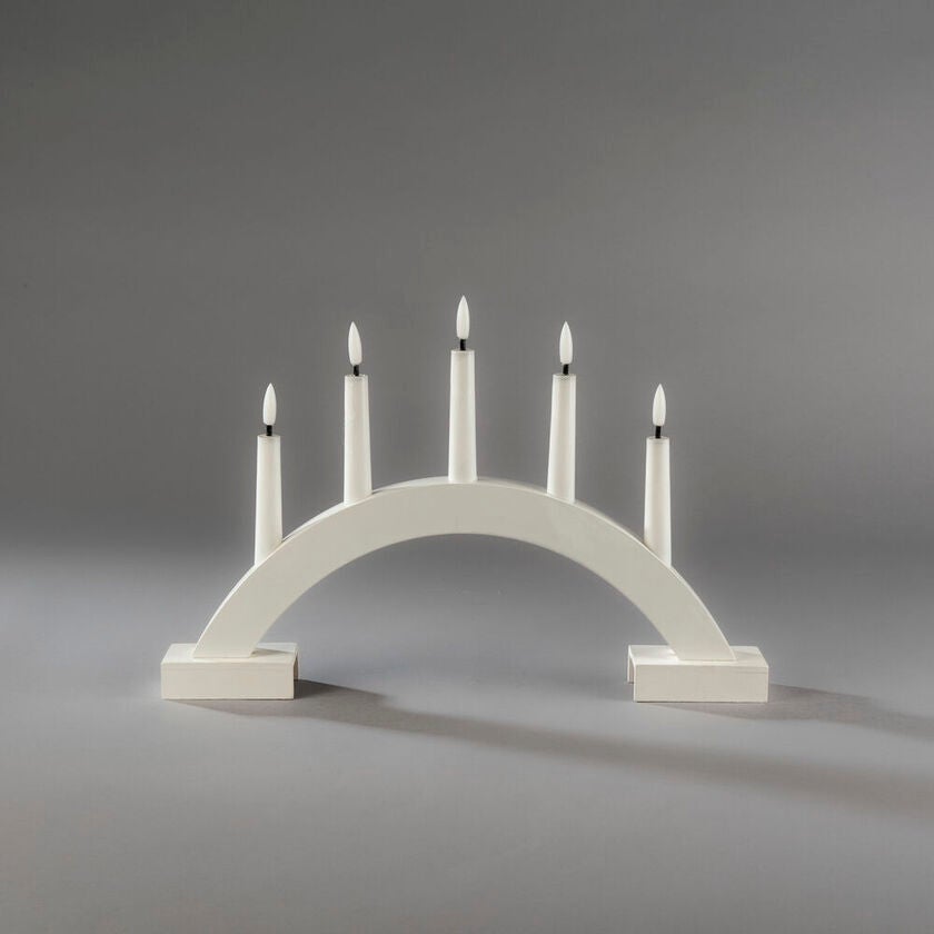 B/O Weiß Holzen Candlestick