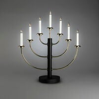 Metallleuchter, 7Lampen