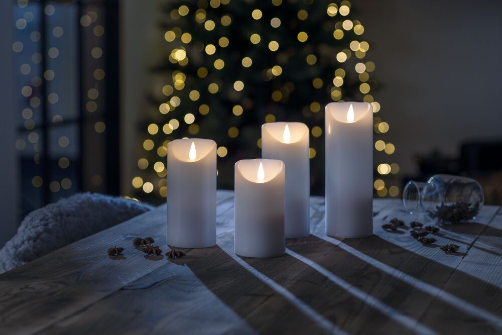 Wax Candles 7.6 x 20.3cm B/O