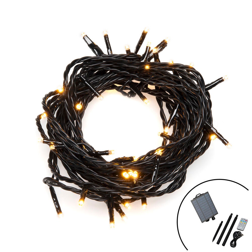 200 Light set LED Solar B/O