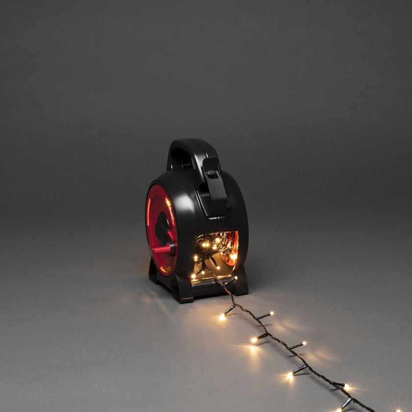 Sladdvinda, 100 varmvita LED