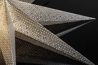 7 Point Paper Star 78cm Silver