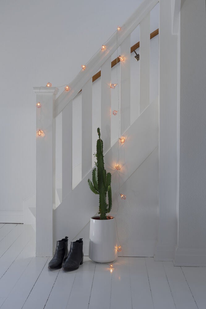 LED Dekolichterkette, kupferfa