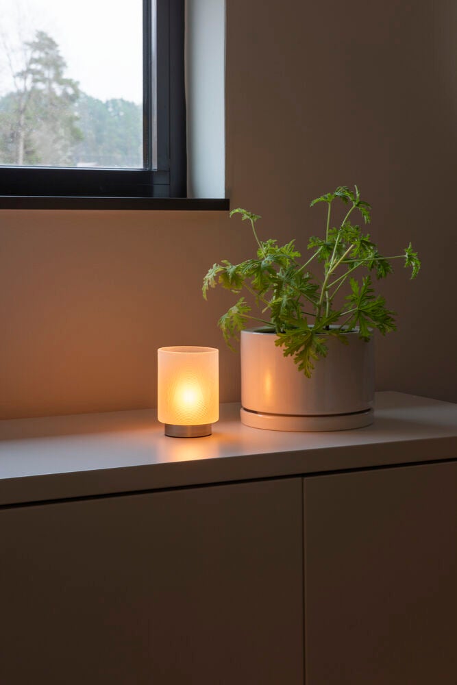 LED lantern glass battery