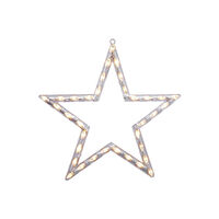 Fönstersiluett stjärna LED