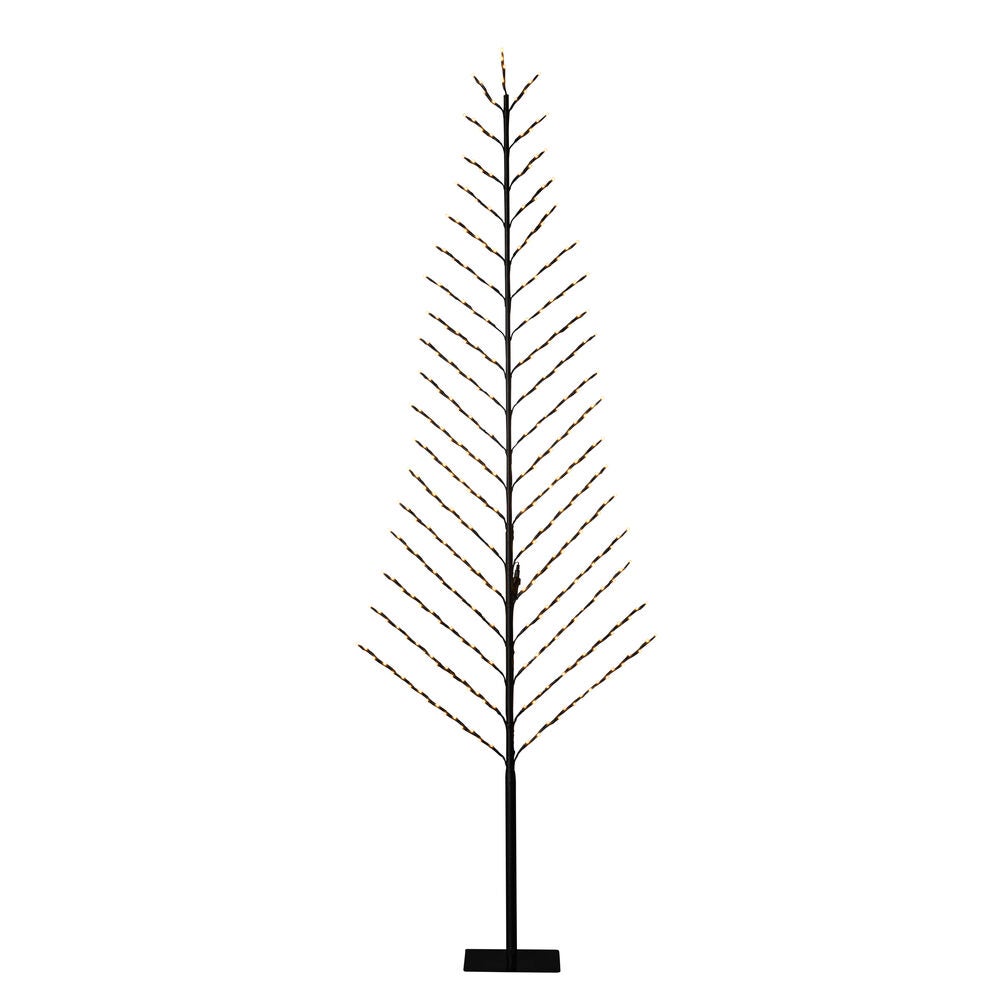 2D Baum, schwarz, 240cm LED