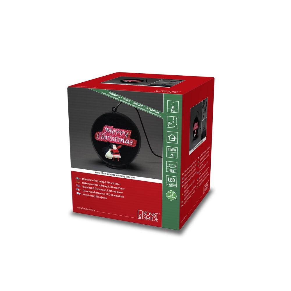 Dekorationsboll 15 cm, film