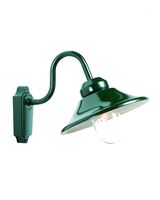 Vega vägglykta E27 grön