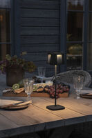 Nice bordslampa svart USB