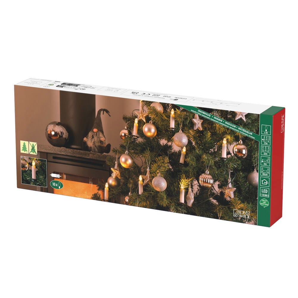 Julgransbelysning 16  DC LED