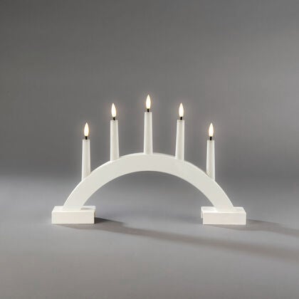 B/O Weiß Holzen Candlestick