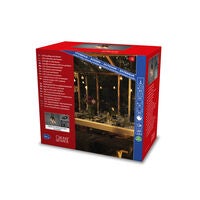 20 Clear Bulb LED Icicle Set