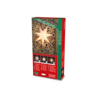 Pappersstjärna greige 60 cm