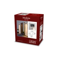 Modena vägglykta ned GU10