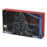 X-mas tree lights 25 3D flame
