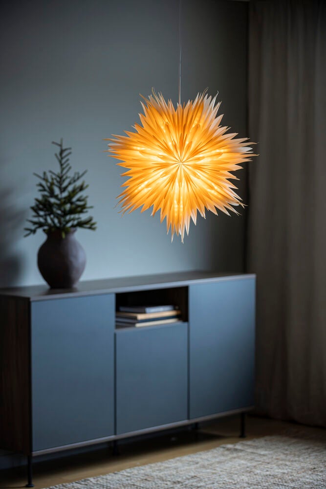 Pappersstjärna pärlemo 60cm